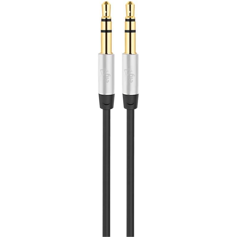 Cabo Auxiliar P2 x P2 Elg P3510HD - 1 Metro / Banhado a Ouro 24K