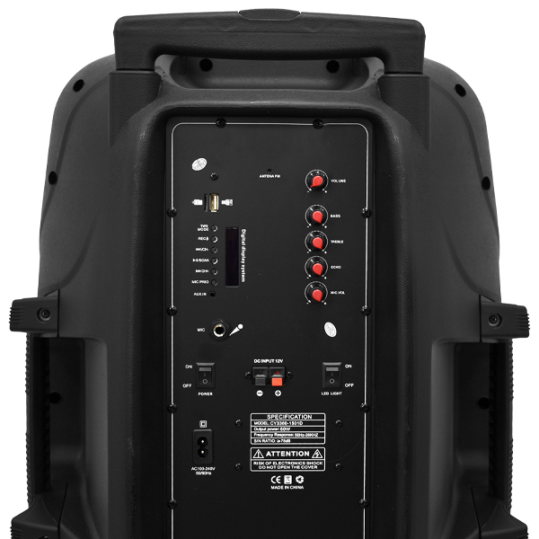Caixa de Som Coby CY3360-1501D SD / USB / Bluetooth / Karaokê foto 1