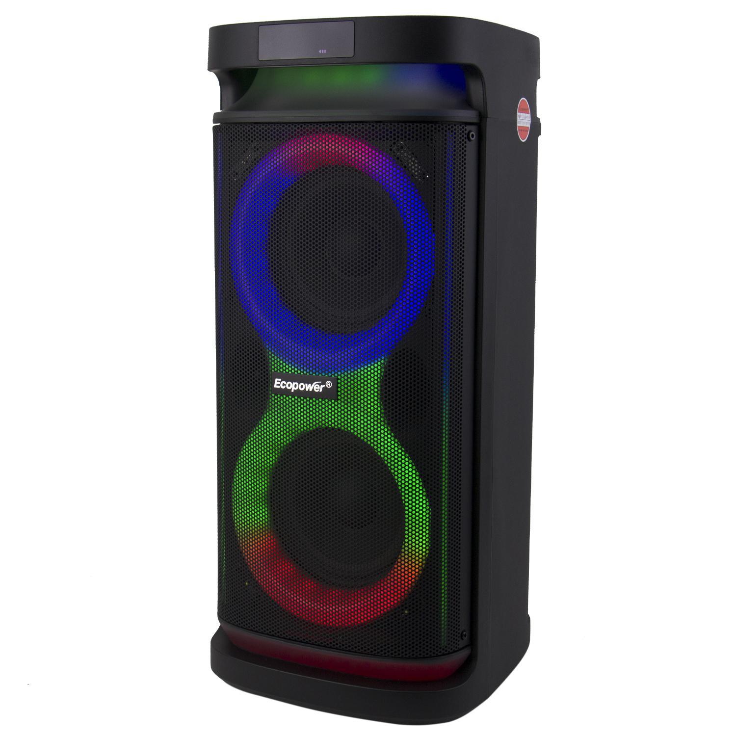 Caixa de Som Ecopower EP-1960 SD / USB / Bluetooth / Karaokê