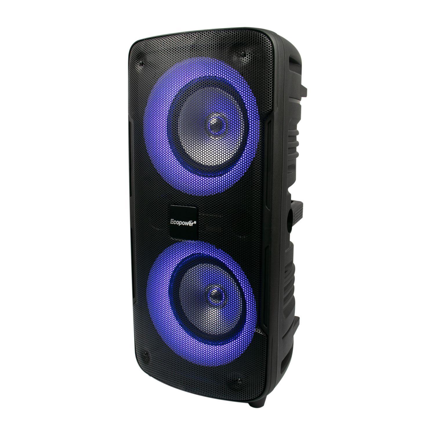 Caixa de Som Ecopower EP-2201 SD / USB / Bluetooth / Karaokê