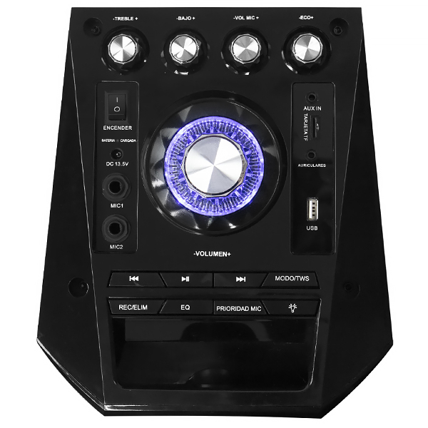 Caixa de Som Magnavox MTS6111-MO SD / USB / Bluetooth / Karaokê foto 2