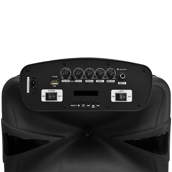 Caixa de Som Mega Star SPA1500BT SD / USB / Bluetooth / Karaokê foto 2