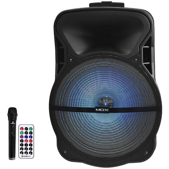 Caixa de Som Mox MO-S1501 SD / USB / Bluetooth / Karaokê foto principal