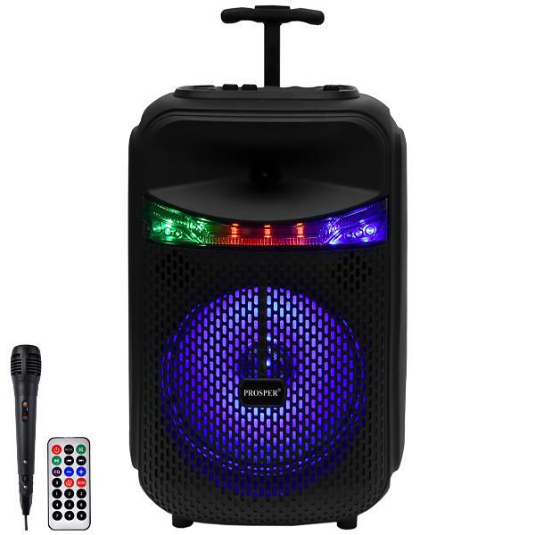 Caixa de Som Prosper P-1080 SD / USB / Bluetooth / Karaokê