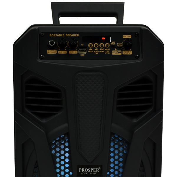 Caixa de Som Prosper P-1083 SD / USB / Bluetooth / Karaokê foto 1