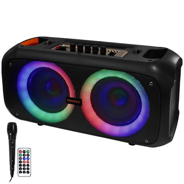 Caixa de Som Prosper P-1424 SD / USB / Bluetooth / Karaokê