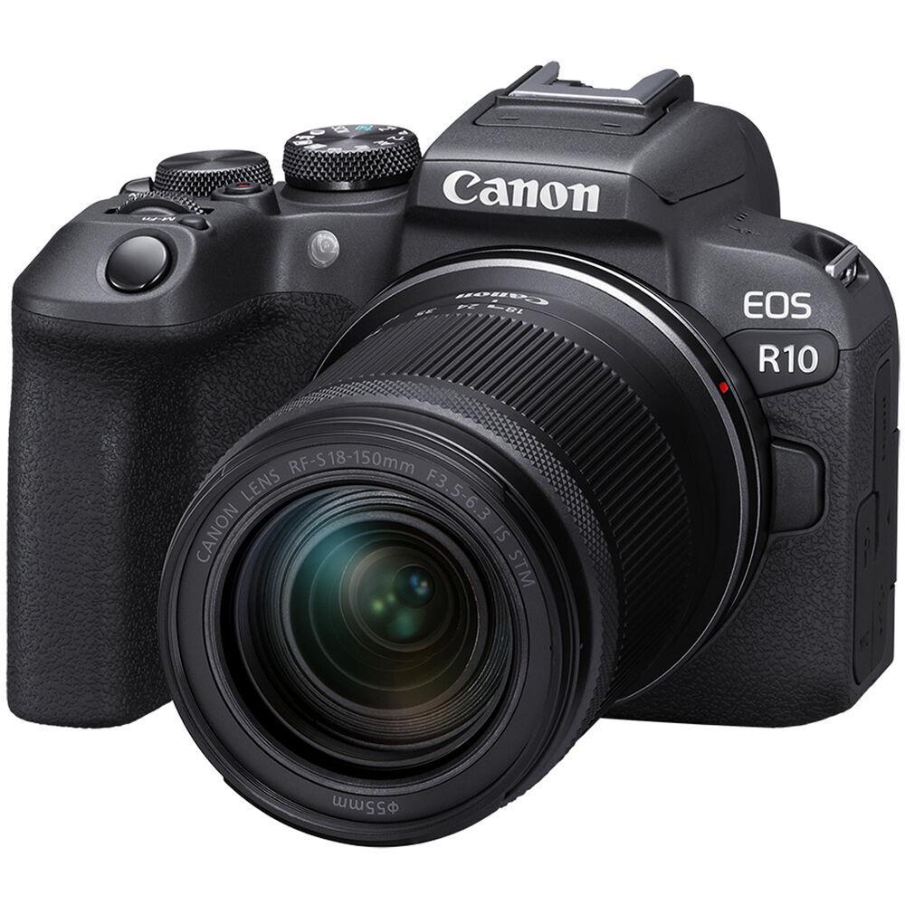 Câmera Digital Canon EOS R10 24.2MP 3.0" Lente RF-S 18-150MM IS STM