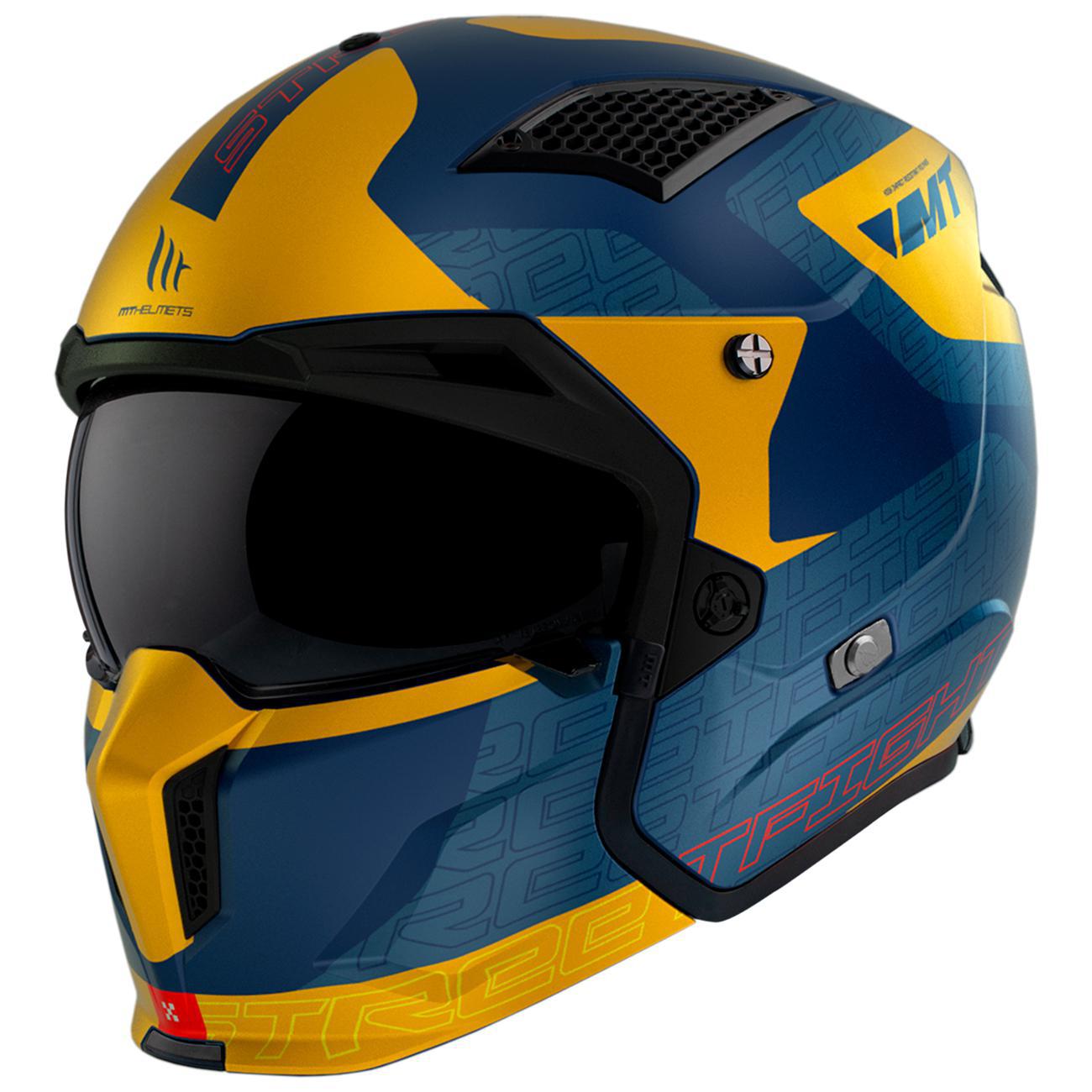 Capacete MT Helmets Streetfighter SV S Totem C3