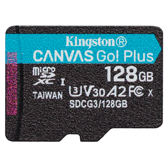 Cartão de Memória Kingston Canvas Go! Plus Micro SDXC 128GB