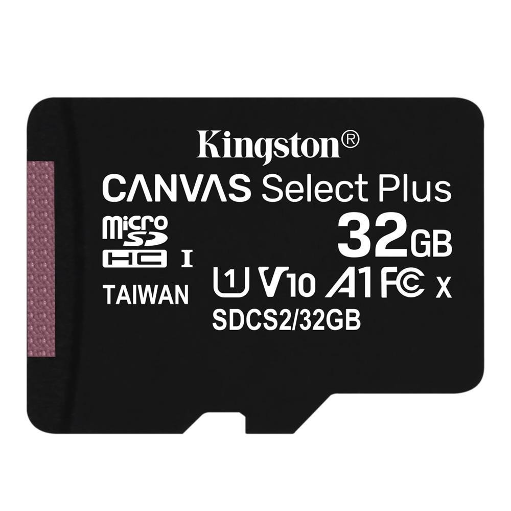 Cartão de Memória Kingston Canvas Select Plus Micro SDHC 32GB Classe 10