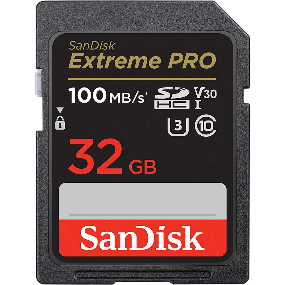 Cartão de Memória Sandisk Extreme Pro SDHC 32GB Classe 10 100MB/s