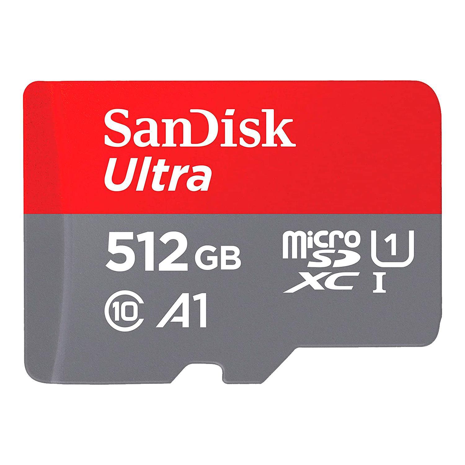Cartão de Memória Sandisk Ultra Micro SDXC 512GB Classe 10 A1 150MB/s