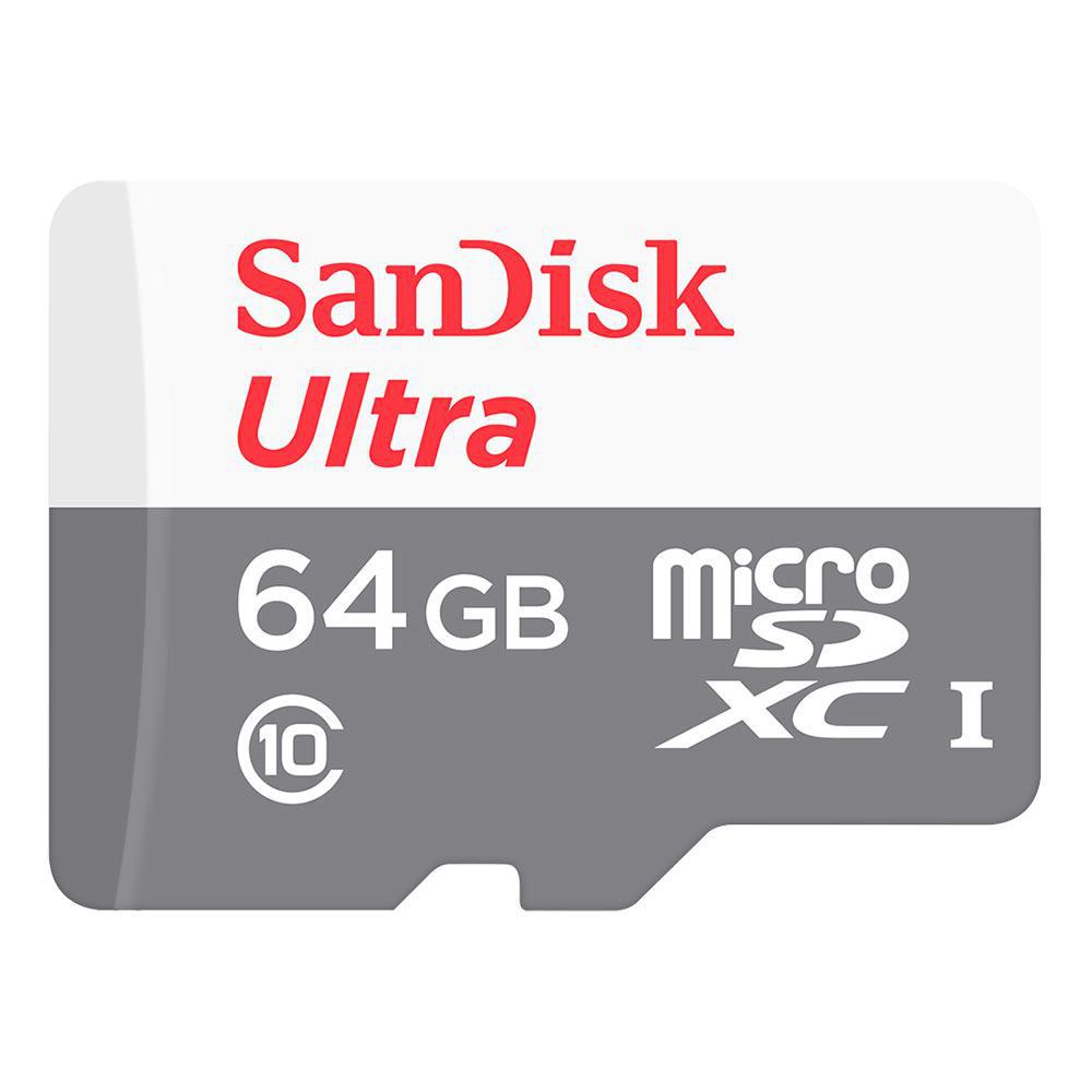 Cartão de Memória Sandisk Ultra Micro SDXC 64GB Classe 10