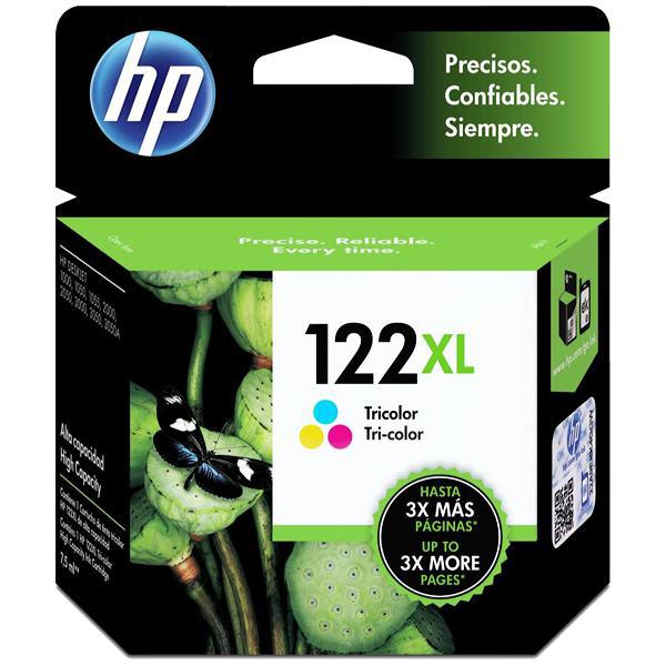 Cartucho de Tinta HP 122XL CH564HL Colorido