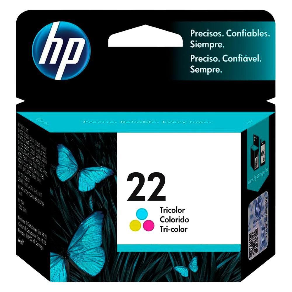 Cartucho de Tinta HP 22 C9352AL Colorido