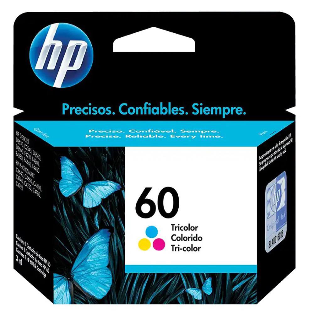 Cartucho de Tinta HP 60 CC643WL Colorido
