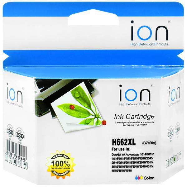 Cartucho de Tinta Ion H662XL CZ106A Colorido foto principal