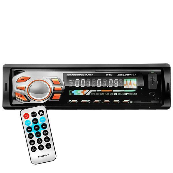 CD Player Automotivo Ecopower EP-602 SD / USB / Bluetooth / MP3