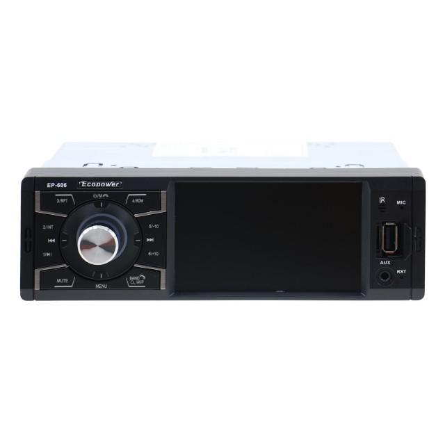 CD Player Automotivo Ecopower EP-606 SD / USB / Bluetooth / MP3