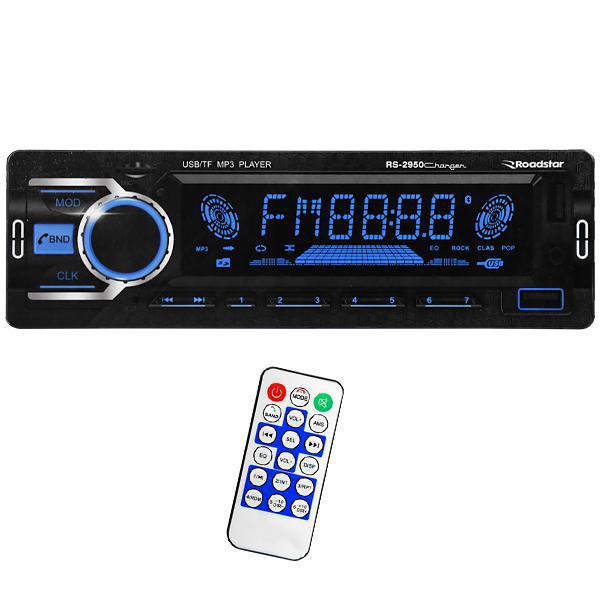 CD Player Automotivo Roadstar RS-2950 SD / USB / Bluetooth / MP3