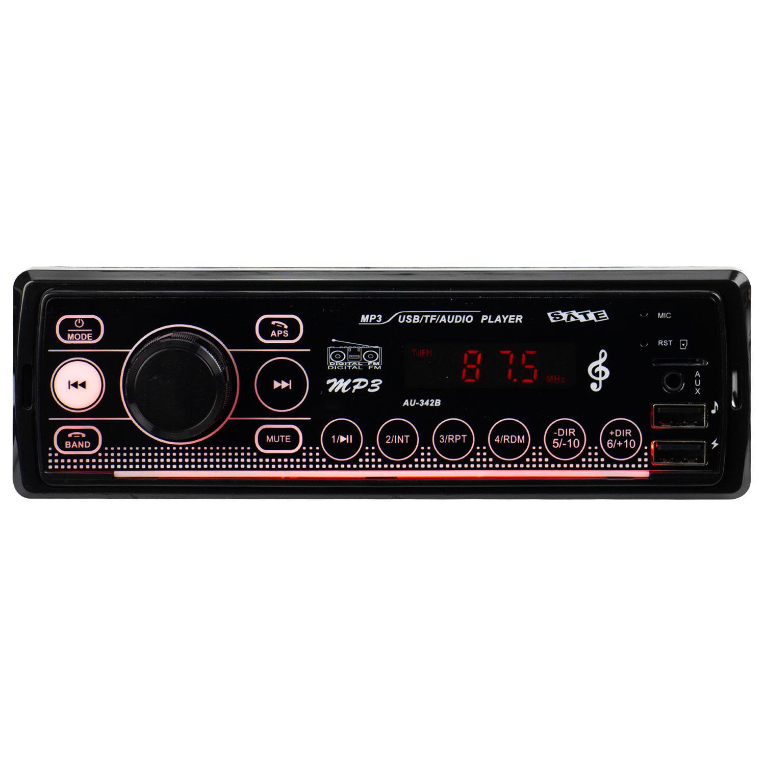 CD Player Automotivo Satellite AU-342B SD / USB / Bluetooth / MP3