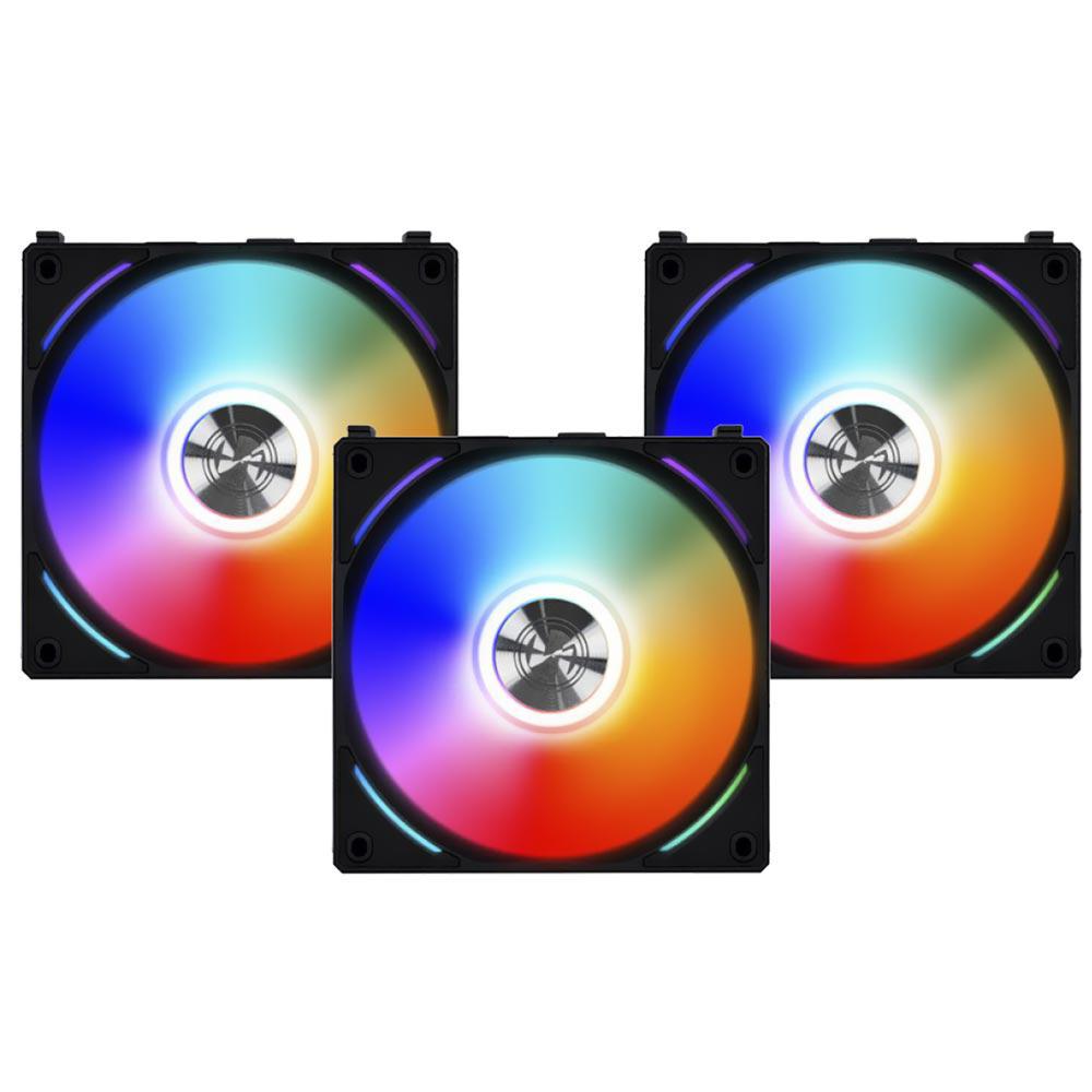 Cooler Lian Li Uni Fan AL120 Kit 3 em 1 RGB