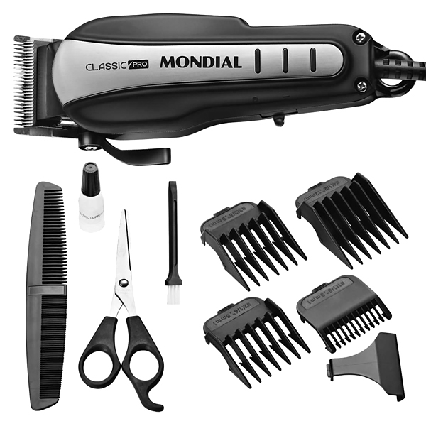 Cortador de Cabelo Mondial Classic Pro CR-03 110V foto 1