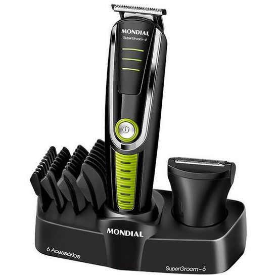 Cortador de Cabelo Mondial SuperGroom-6 BG-04 Bivolt