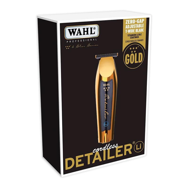 Cortador de Cabelo Wahl Detailer Li Cordless Gold Bivolt