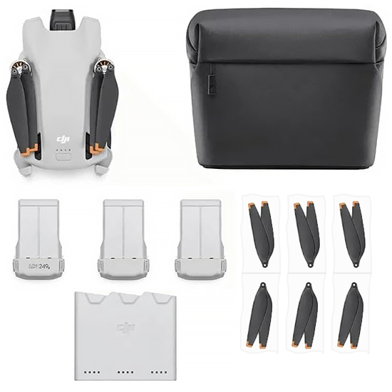 Drone DJI Mini 3 Fly More Combo 4K + Control DJI RC foto 2