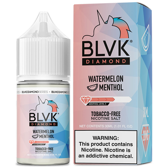 Essência para Vaper BLVK Diamond Salt Watermelon Menthol 30ML