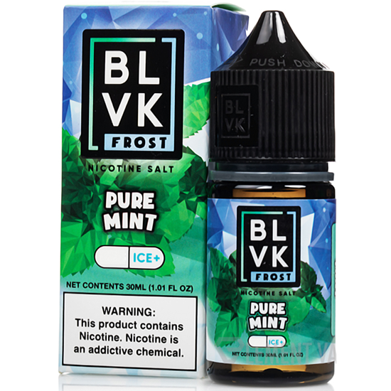 Essência para Vaper BLVK Frost Salt Pure Mint Ice+ 30ML