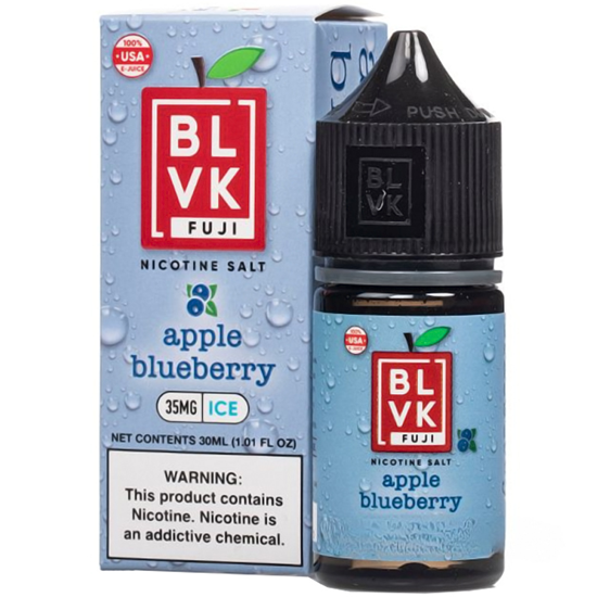 Essência para Vaper BLVK Fuji Salt Apple Blueberry 30ML