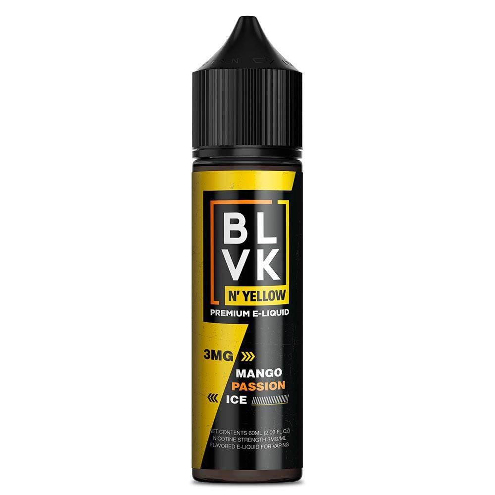 Essência para Vaper BLVK N' Yellow Mango Passion Ice 60ML