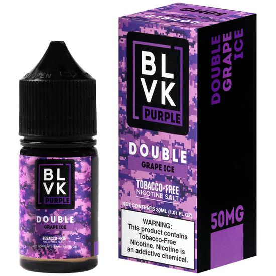Essência para Vaper BLVK Purple Salt Double Grape Ice 30ML