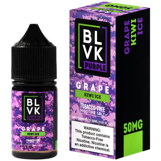 Essência para Vaper BLVK Purple Salt Grape Kiwi Ice 30ML