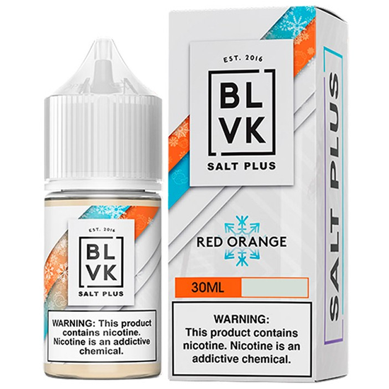 Essência para Vaper BLVK Salt Plus Red Orange Ice 30ML