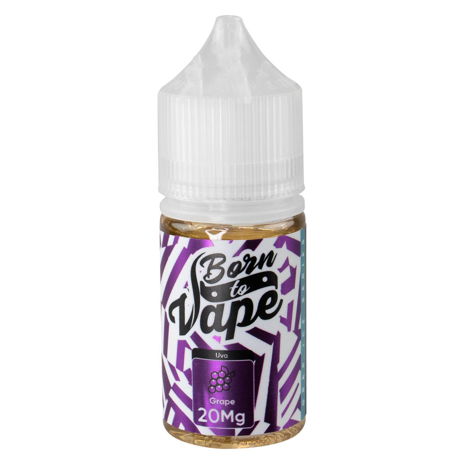 Essência para Vaper Born To Vape NicSalt Grape 30ML