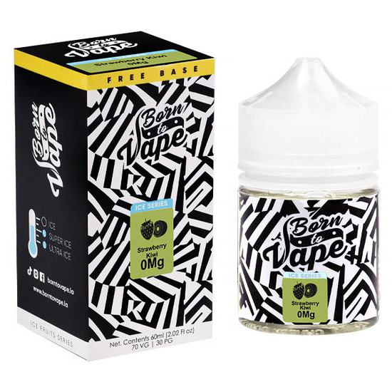Essência para Vaper Born To Vape Strawberry Kiwi 60ML foto principal