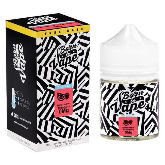 Essência para Vaper Born To Vape Watermelon Strawberry 60ML