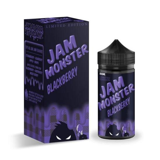 Essência para Vaper Monster Vape Labs Jam Monster Blackberry 100ML