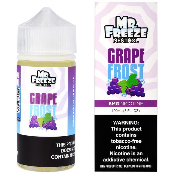 Essência para Vaper MR. Freeze Menthol Grape Frost 100ML