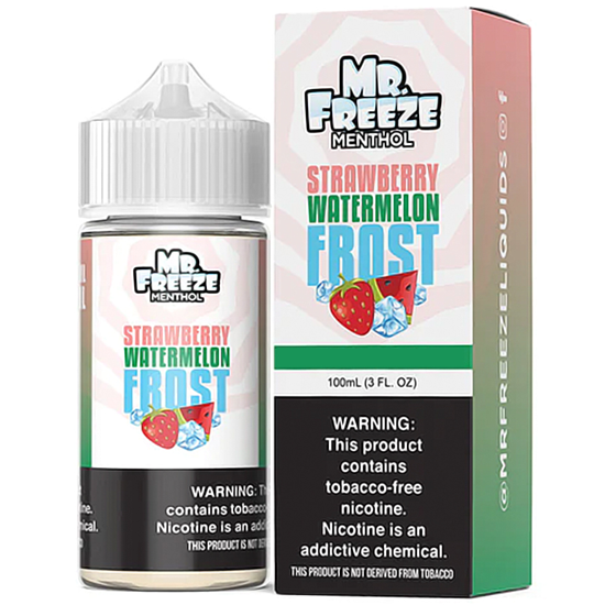Essência para Vaper MR. Freeze Menthol Strawberry Watermelon Frost 100ML
