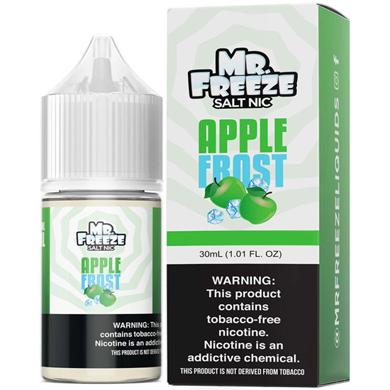 Essência para Vaper MR. Freeze Salt Apple Frost 30ML