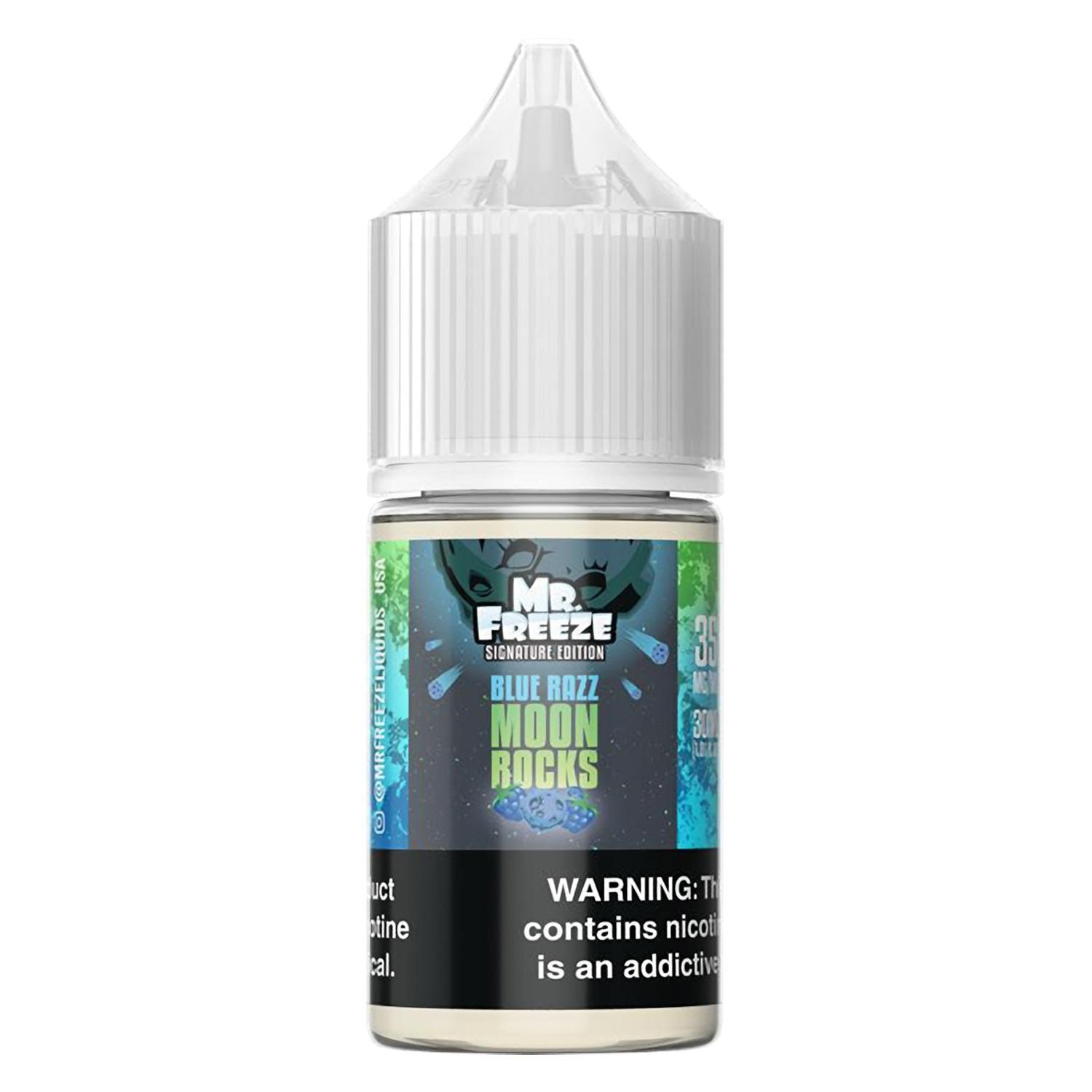 Essência para Vaper MR. Freeze Salt Moon Rocks Blue Razz 30ML