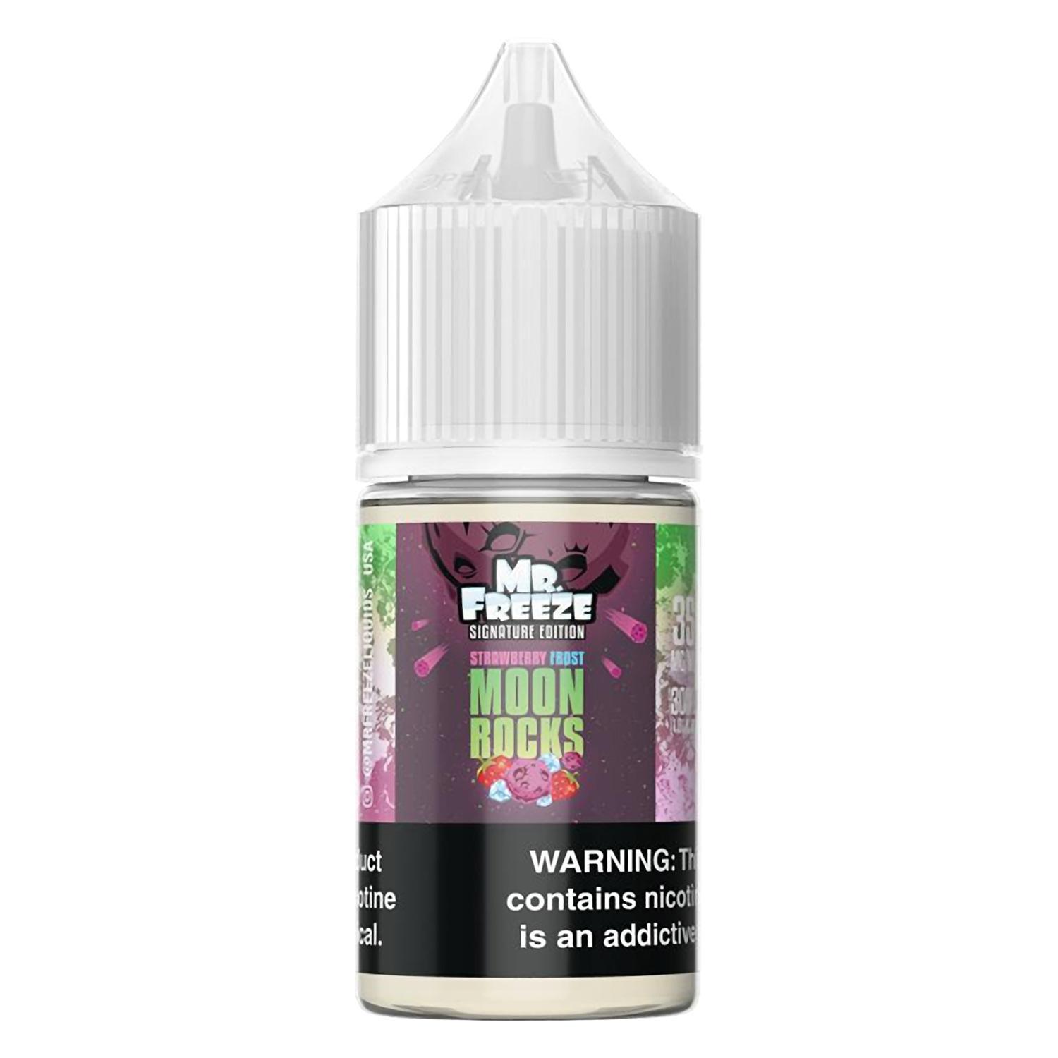 Essência para Vaper MR. Freeze Salt Moon Rocks Strawberry Frost 30ML