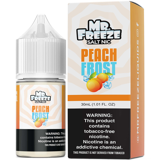 Essência para Vaper MR. Freeze Salt Peach Frost 30ML