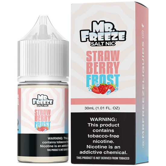 Essência para Vaper MR. Freeze Salt Strawberry Frost 30ML