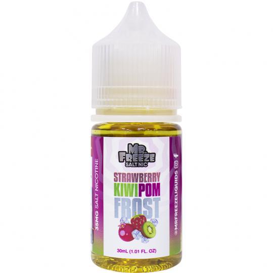 Essência para Vaper MR. Freeze Salt Strawberry Kiwi Pom Frost 30ML