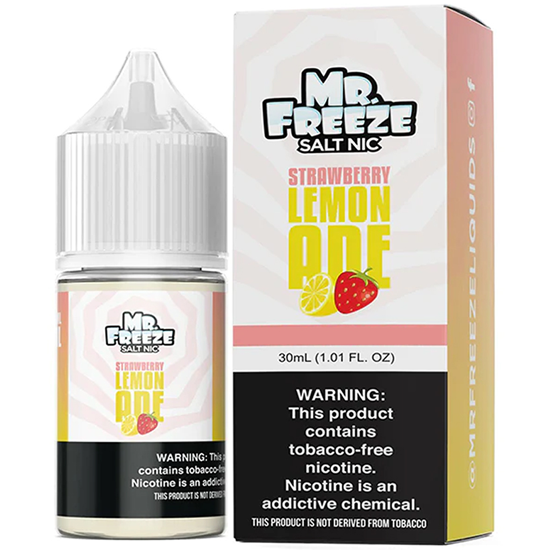 Essência para Vaper MR. Freeze Salt Strawberry Lemonade 30ML